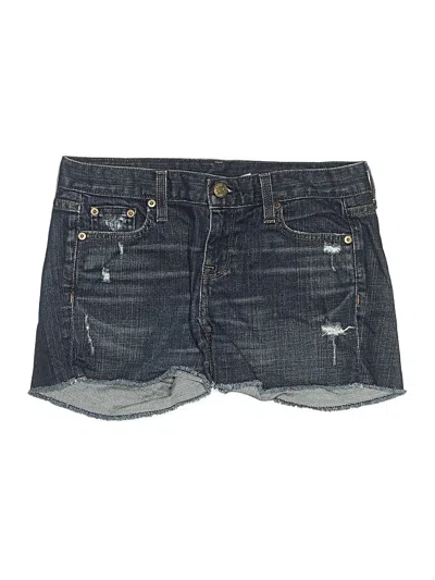 Pre-owned Jcrew Denim Shorts In Blue