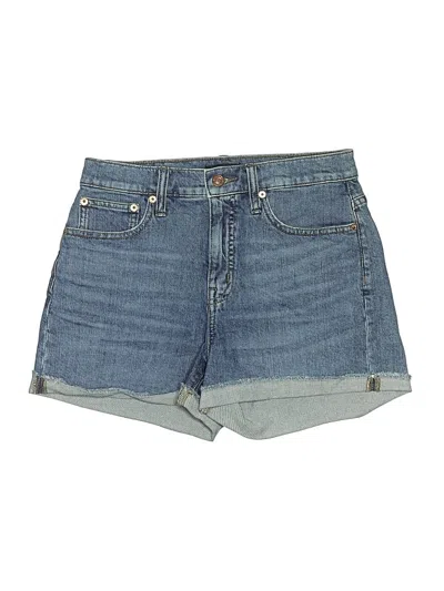 Pre-owned Jcrew Denim Shorts In Blue