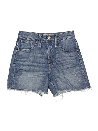 Pre-owned Jcrew Denim Shorts In Blue