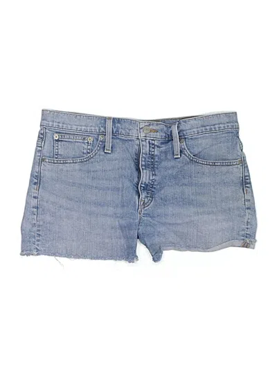 Pre-owned Jcrew Denim Shorts In Blue