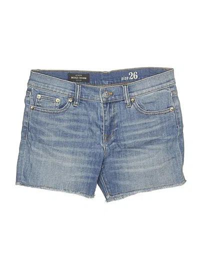 Pre-owned Jcrew Denim Shorts In Blue