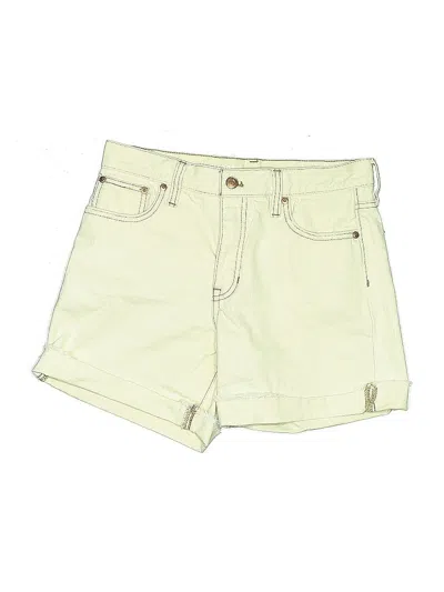 Jcrew Denim Shorts In Green