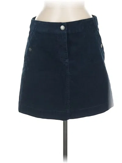 Pre-owned Jcrew Denim Skirt In Blue