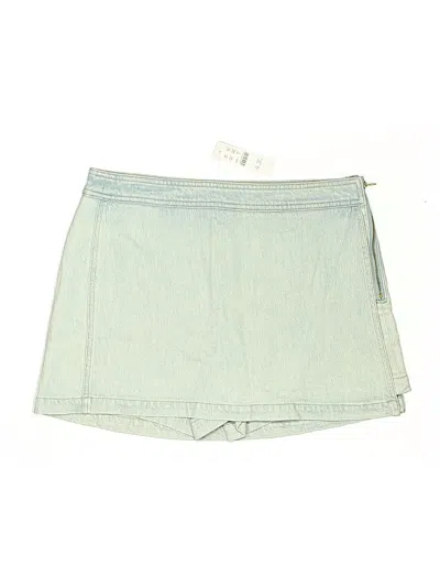 Jcrew Denim Skirt In Blue