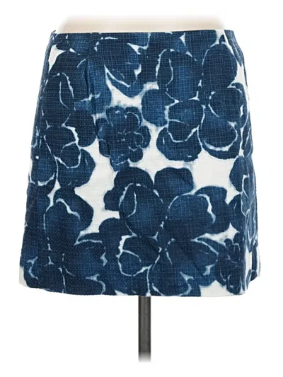 Jcrew Denim Skirt In Blue