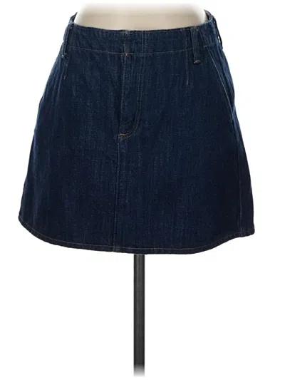 Jcrew Denim Skirt In Blue