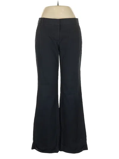 Pre-owned Jcrew Dress Pants In Black