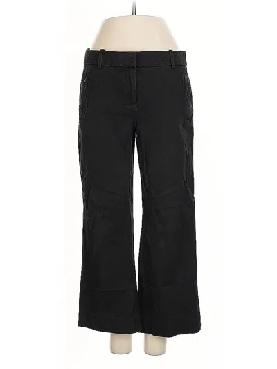Pre-owned Jcrew Dress Pants In Black