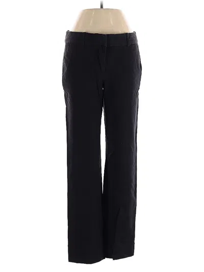 Pre-owned Jcrew Dress Pants In Black