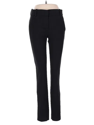 Pre-owned Jcrew Dress Pants In Black