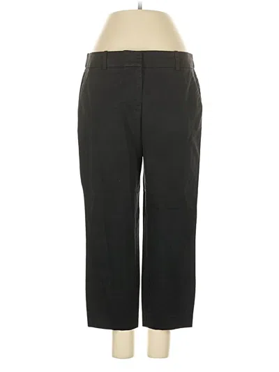 Pre-owned Jcrew Dress Pants In Black