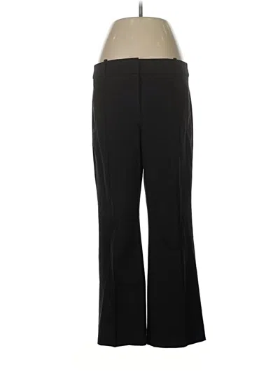 Pre-owned Jcrew Dress Pants In Black