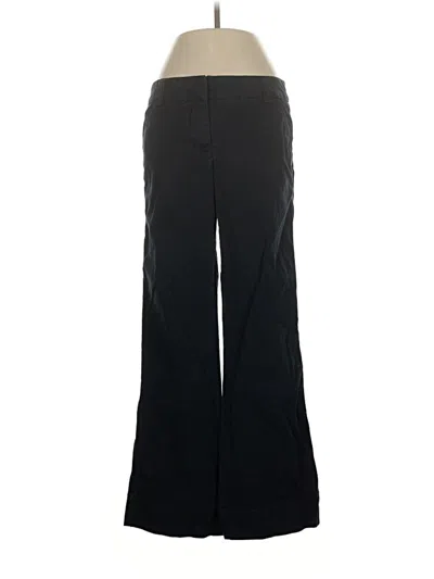 Pre-owned Jcrew Dress Pants In Black