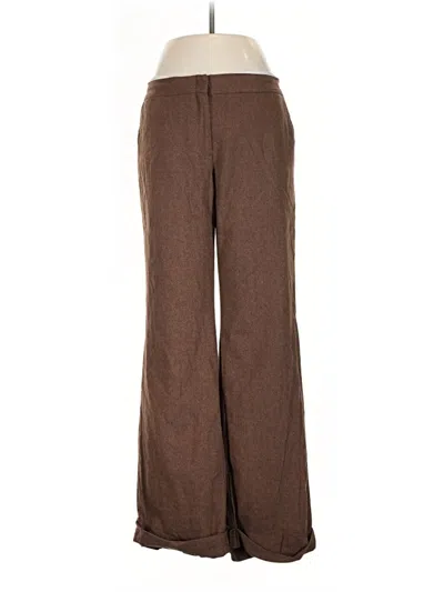 Pre-owned Jcrew Dress Pants In Brown