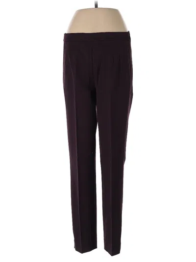 Pre-owned Jcrew Dress Pants In Burgundy