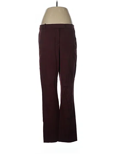 Pre-owned Jcrew Dress Pants In Burgundy