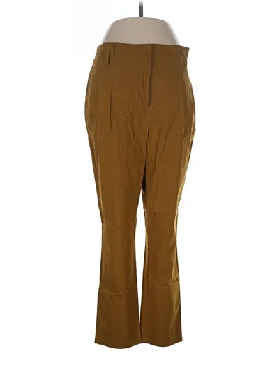 Pre-owned Jcrew Dress Pants In Gold
