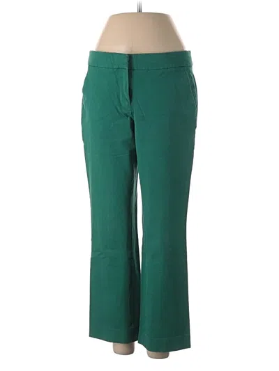 Pre-owned Jcrew Dress Pants In Green