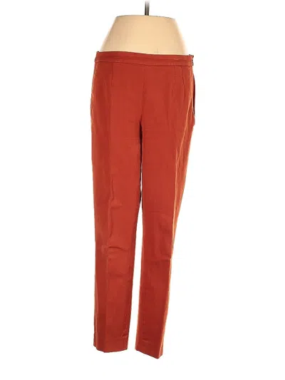 Pre-owned Jcrew Dress Pants In Orange