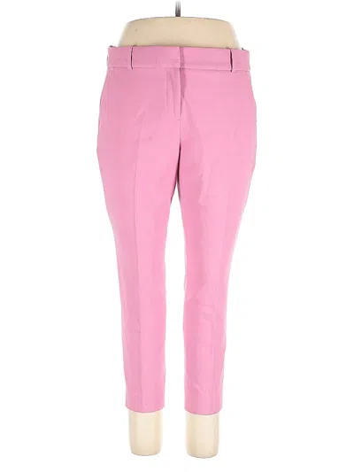 Pre-owned Jcrew Dress Pants In Pink