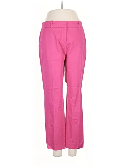 Pre-owned Jcrew Dress Pants In Pink