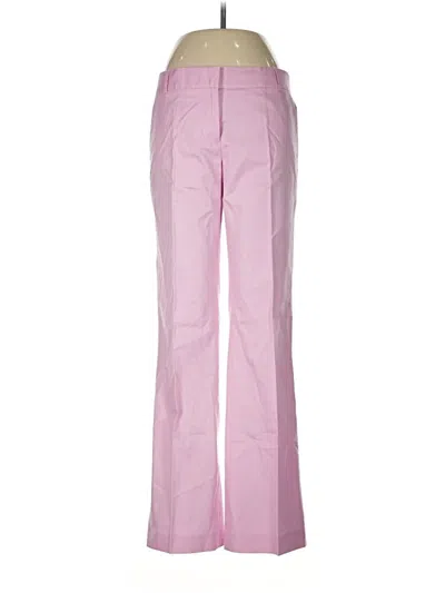Pre-owned Jcrew Dress Pants In Pink