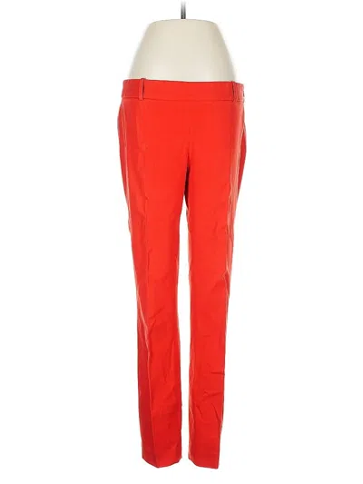Pre-owned Jcrew Dress Pants In Red