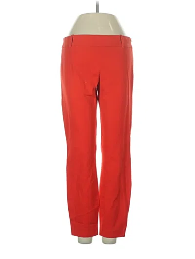 Pre-owned Jcrew Dress Pants In Red