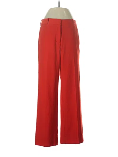 Pre-owned Jcrew Dress Pants In Red