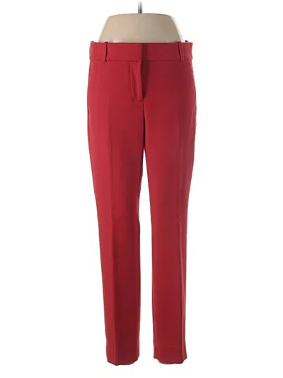Pre-owned Jcrew Dress Pants In Red