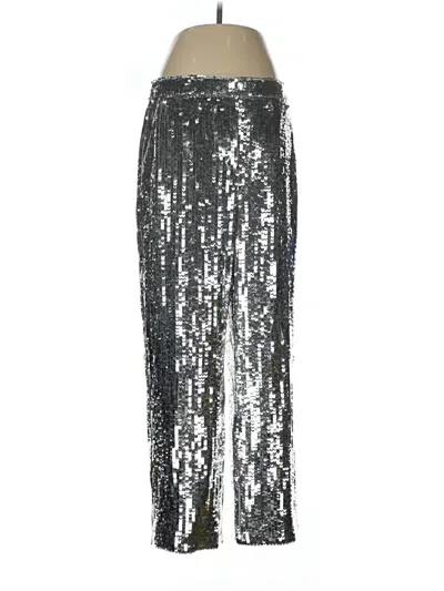 Pre-owned Jcrew Dress Pants In Silver