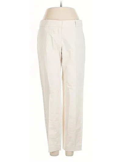 Pre-owned Jcrew Dress Pants In White