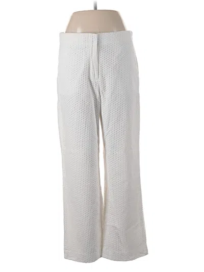 Pre-owned Jcrew Dress Pants In White