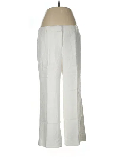 Pre-owned Jcrew Dress Pants In White