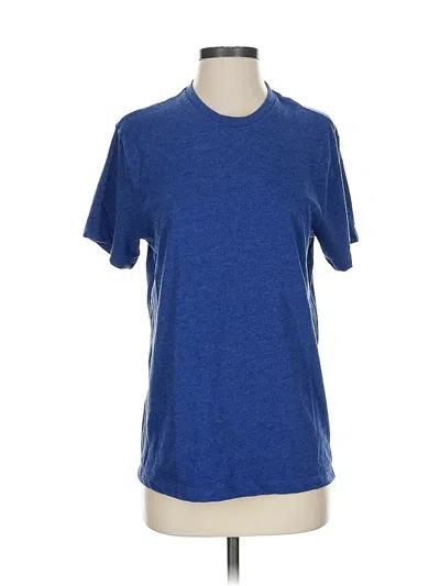 Pre-owned J.crew Factory Store Active T-shirt In Blue