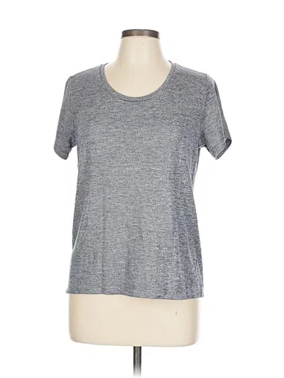Pre-owned J.crew Factory Store Active T-shirt In Gray