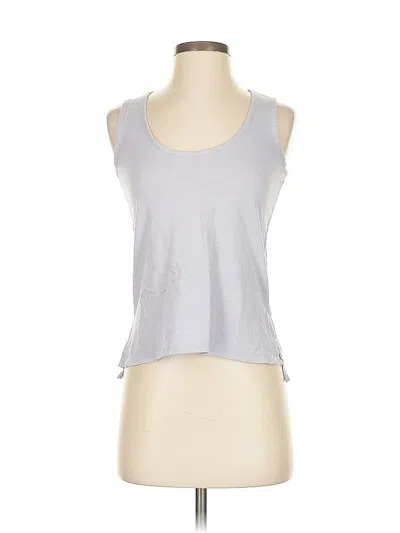 Pre-owned J.crew Factory Store Active Tank Top In Silver