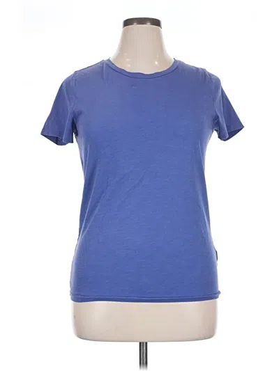 Pre-owned J.crew Factory Store Active T-shirt In Blue