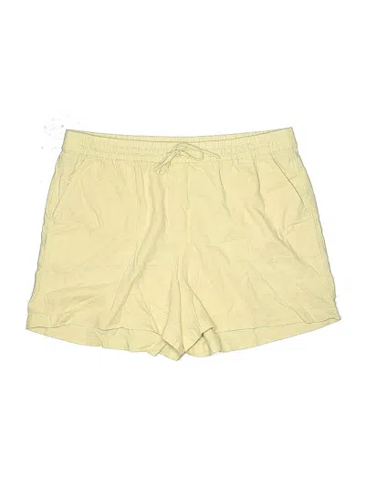 Pre-owned J.crew Factory Store Athletic Shorts In Yellow