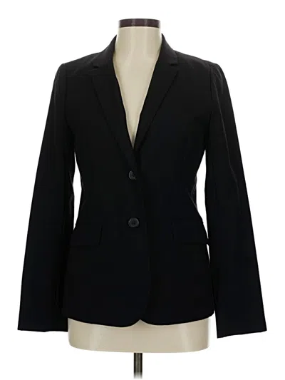 Pre-owned J.crew Factory Store Blazer Jacket In Black