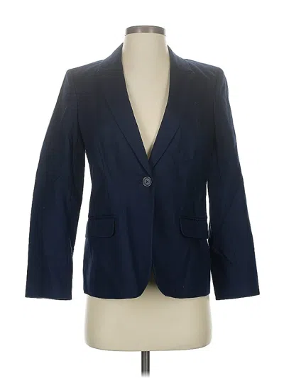 Pre-owned J.crew Factory Store Blazer Jacket In Blue