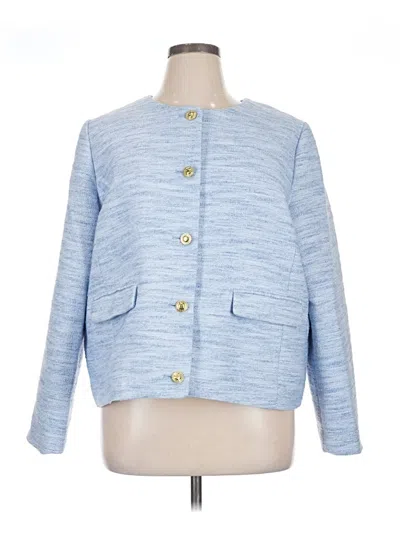 J.crew Factory Store Blazer Jacket In Blue