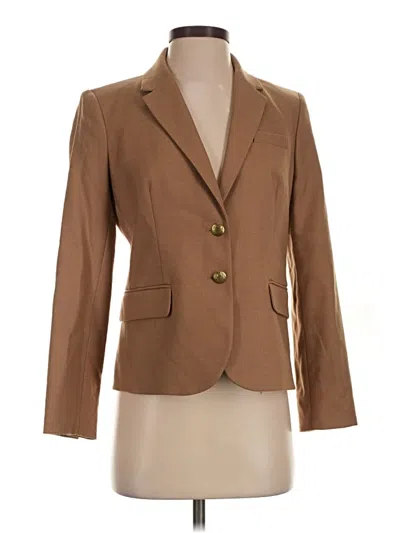 J.crew Factory Store Blazer Jacket In Brown