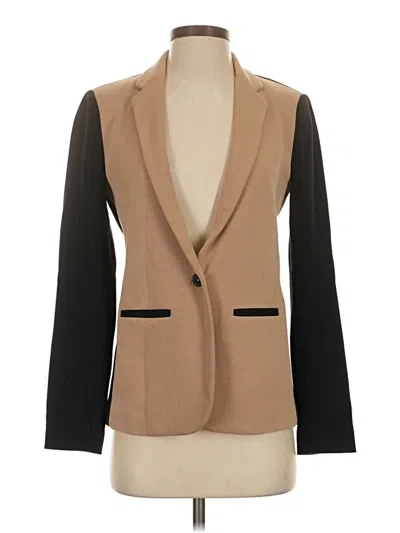 Pre-owned J.crew Factory Store Blazer Jacket In Brown