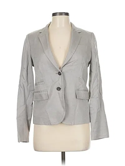 Pre-owned J.crew Factory Store Blazer Jacket In Gray