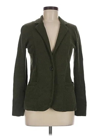 Pre-owned J.crew Factory Store Blazer Jacket In Green