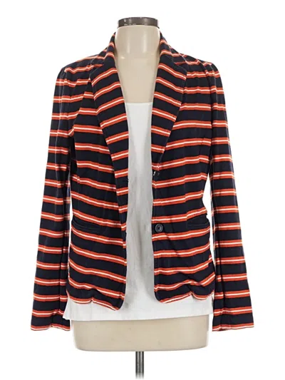 Pre-owned J.crew Factory Store Blazer Jacket In Orange