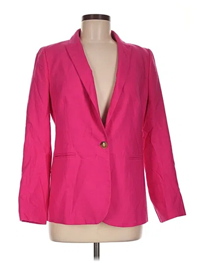 Pre-owned J.crew Factory Store Blazer Jacket In Pink