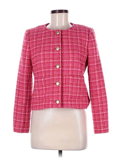 Pre-owned J.crew Factory Store Blazer Jacket In Red