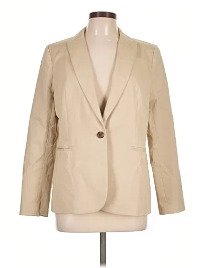 Pre-owned J.crew Factory Store Blazer Jacket In Tan